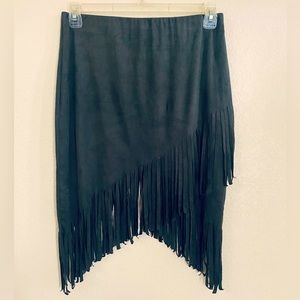 Guess forest green handkerchief hem Skirt